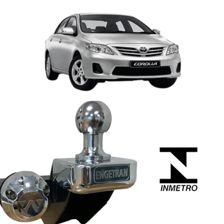 Engate Reboque Rabicho Engetran Corolla 09/14 400KG Inmetro em Oferta na Shopee