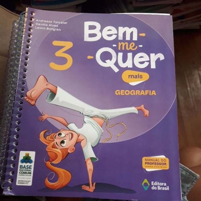 Bem me Quer mais 3 ano Geografia | Shopee Brasil