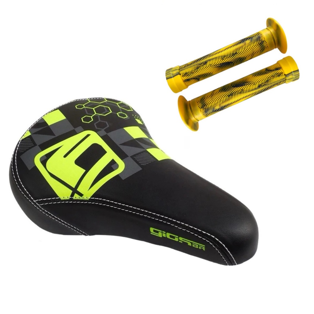 Kit Bike Gios Selim Gl-1109 + Manopla Gi-075h Bmx Freeride Varias