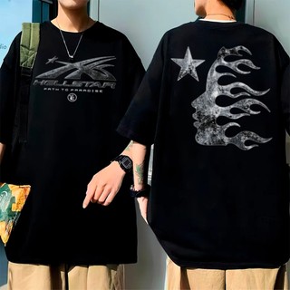 2025 High Street Hellstar New Vintage Print Hip Hop Casual
