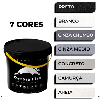 Tinta Borracha Liquída Proteção Superfícies Emborrachada 1 Litro A Prova D'Água Impermeabilizante