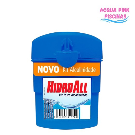 Kit teste alcalinidade hidroall