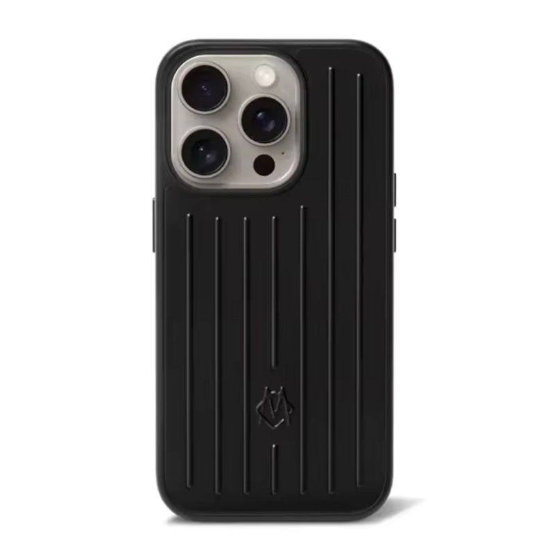 iPhoneケース リモワ RIMOWA ケース 13pro iPhone RIMOWA 13 ケース アルミ ブラック Pro iPhoneアクセサリー