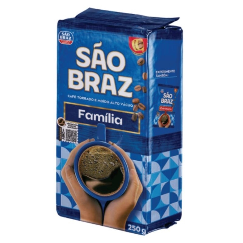CX COM 5 CAFÉ SÃO BRAZ 250g - ENVIO EM MENOS DE 24 HORAS | Shopee Brasil