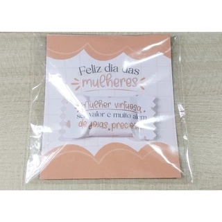 Lembrancinha Dia das Mulheres Personalizado Bala - c/20 unidades em Oferta na Shopee