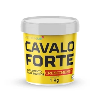 Cavalo Forte Crescimento 1kg - Acelerar o Crescimento Força e Estrutura do Potro