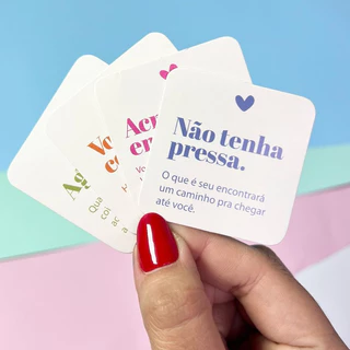 400 Mini Cartões Agradecimento Frases Reflexivas 4 Frases Cantos Arredondados 4x5cm
