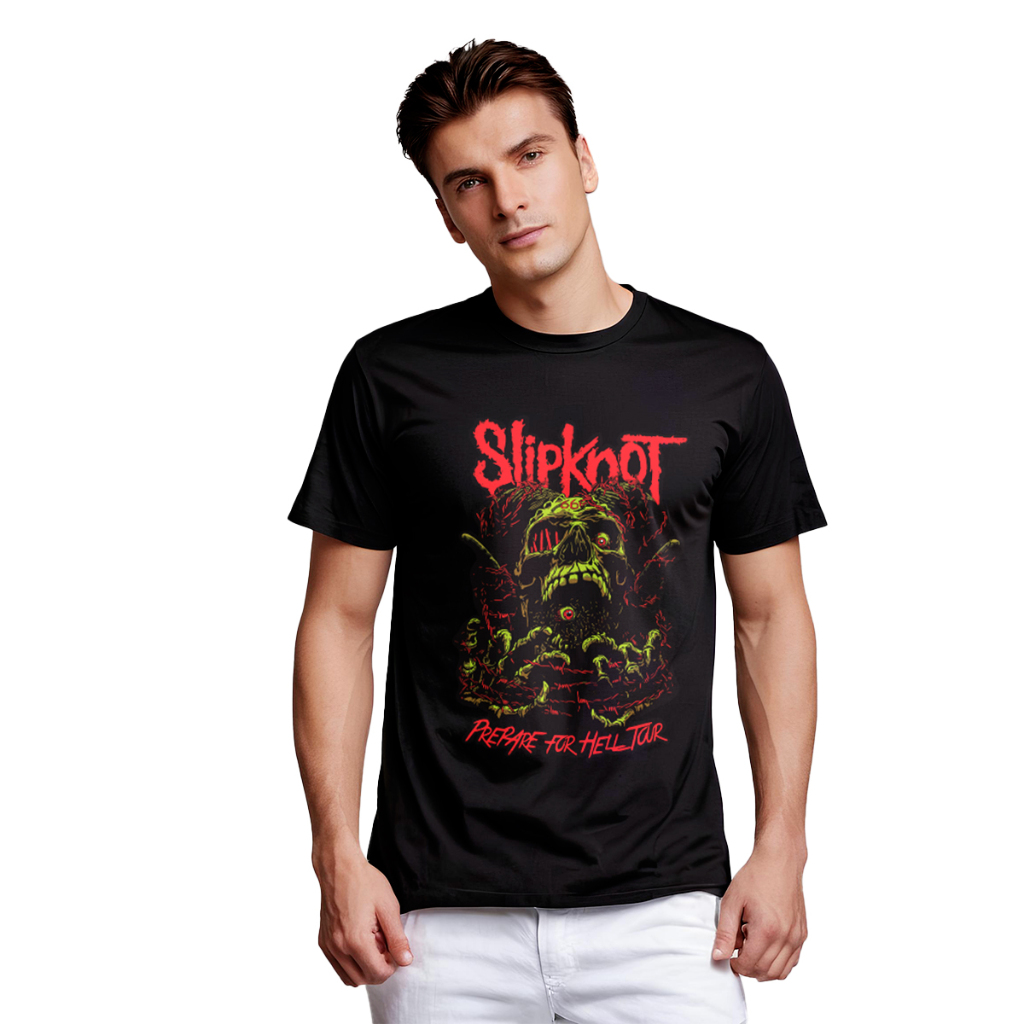 Slipknot Album De Debut Para Hombre, 19 Aos, Camiseta Negra | UK