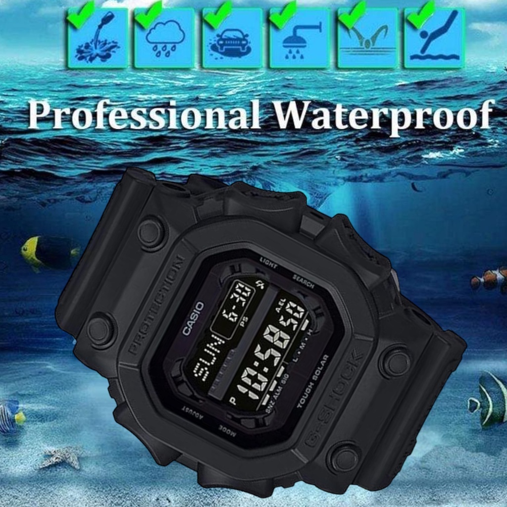 3 Pellicole Protettive Morbide TPU Per Display Casio G-Shock GX56BB-1 / GX-56BB Series - Trasparenti 99%, Durezza 4H, Antigraffio, Senza Bolle