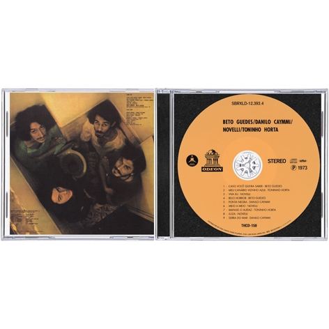 CD Beto Guedes - Danilo Caymmi - Novelli - Toninho Horta 1973
