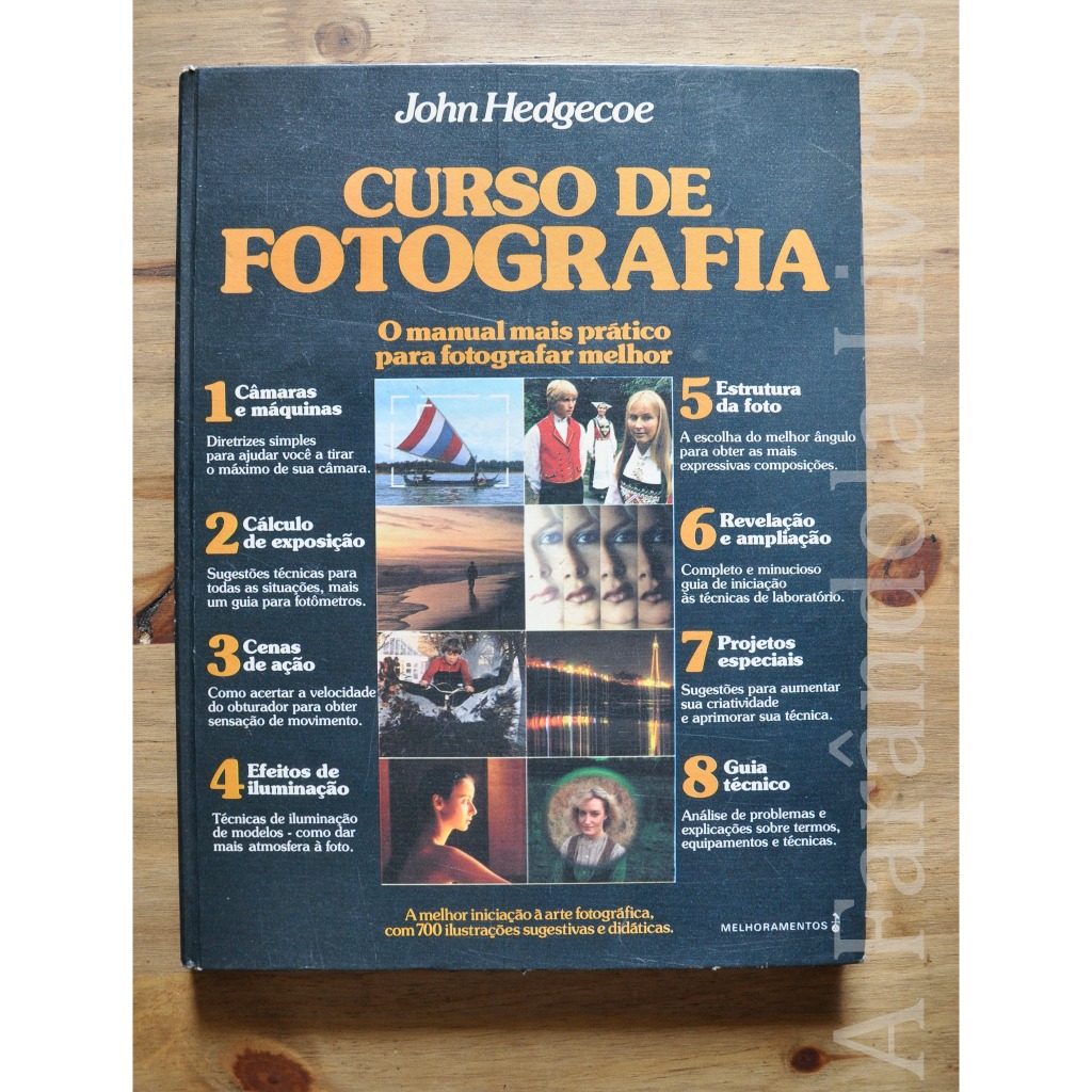 Curso de Fotografia John Hedgecoe Melhoramentos | Shopee Brasil