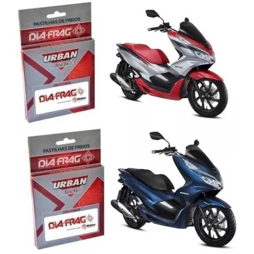 Kit Pastilhas De Freio ORIGINAL DIAFRAG HONDA PCX 150 - 160 - ADV 150 ...