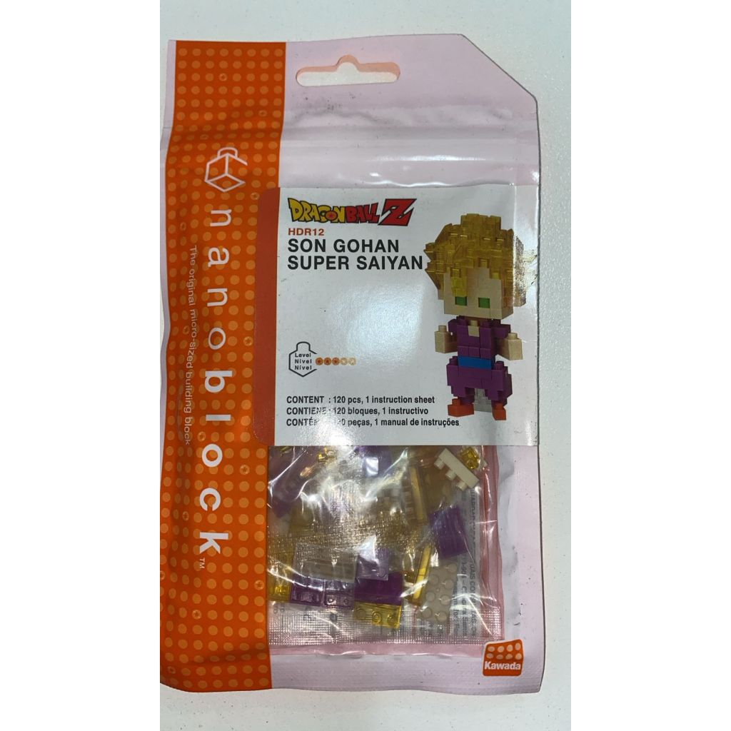 nanoblock nanoblock NBDB 002 Dragon Dragon Ball Z Gohan Jouet de Construction, NBDB 002, Multicolore