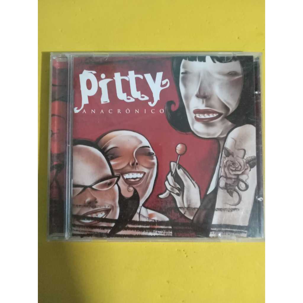 CD PITTY - ANACRONICO - POP ROCK NACIONAL ANOS 2000 - DETALHES NA ...