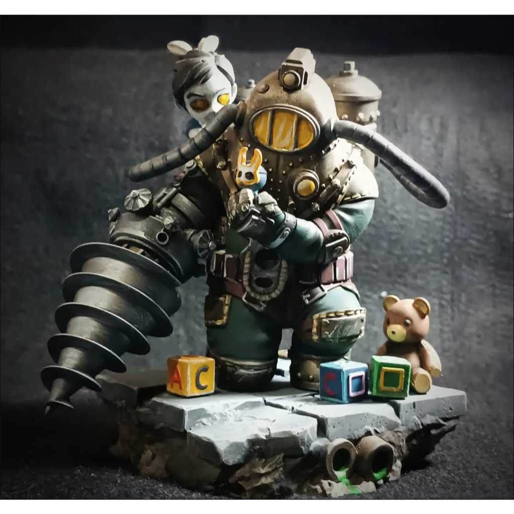 Action Figure Big Daddy (Rosie) - Bioshock 2 - 19cm - NECA Player