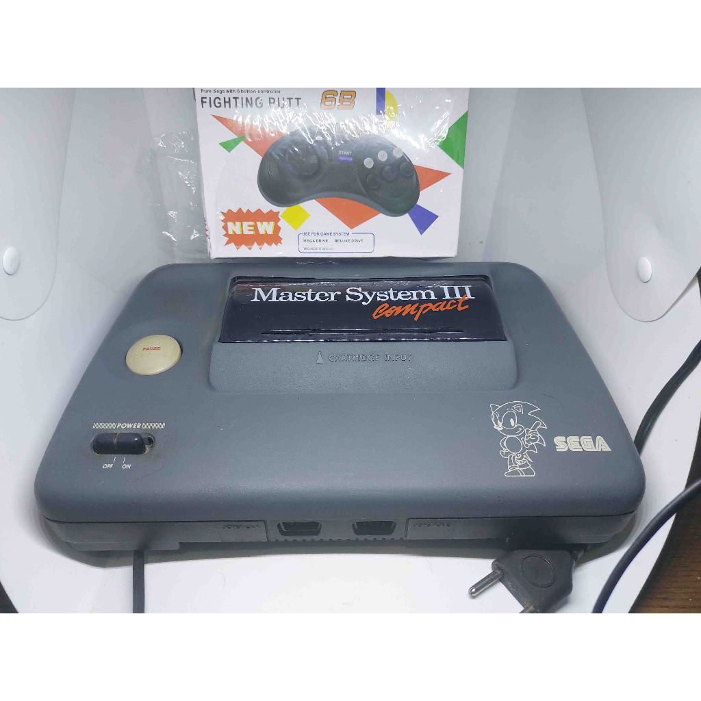 master system 3 compact com 1 controle | Shopee Brasil