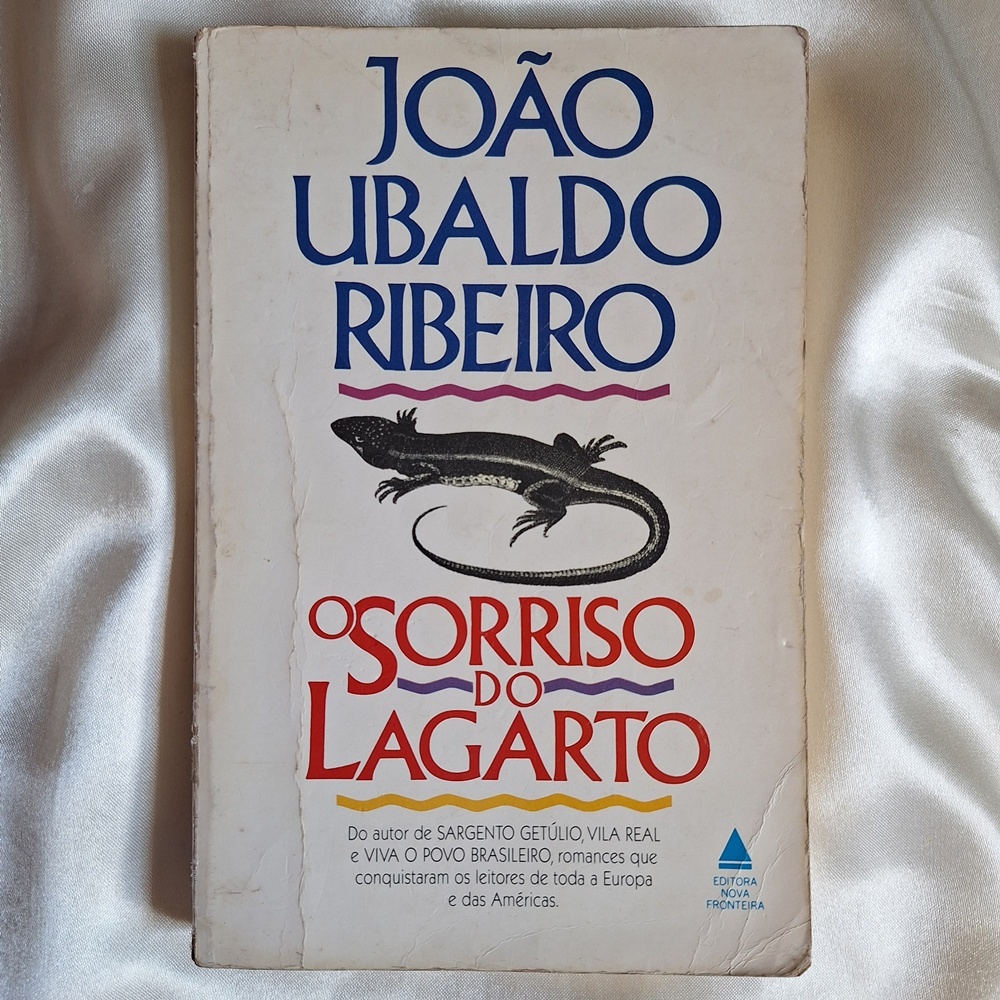 LIVRO - O SORRISO DO LAGARTO - JOÃO UBALDO RIBEIRO - (EDITORA NOVA ...