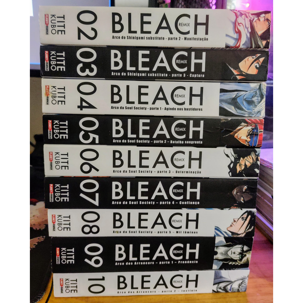 Bleach Remix 2 ao 10 Manga Coleção | Shopee Brasil