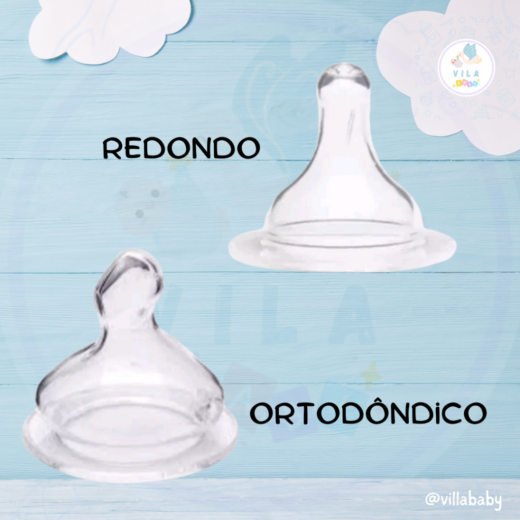 Kit 2 Bicos de Mamadeira Silicone Kuka - Modelos Universal Big ...