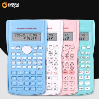 Calculadora Cientifica 12 Dígitos 2 Linhas 240 Funções Portátil Com Capa Protetora Escola Calculadora Rosa Digital em Oferta na Shopee