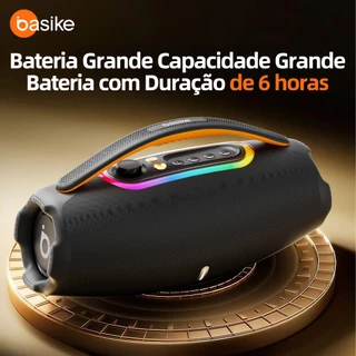 Basike Caixa De Som Som Estéreo De Alta Fidelidade Tws Party Ipx6 Speaker Áudio mesa para carro em Oferta na Shopee