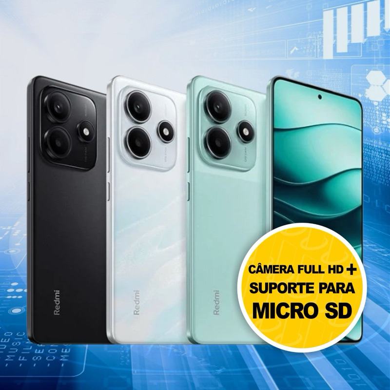 Celular Xiaomi Redmi Note 14 4G 8/256gb Versão Global Original