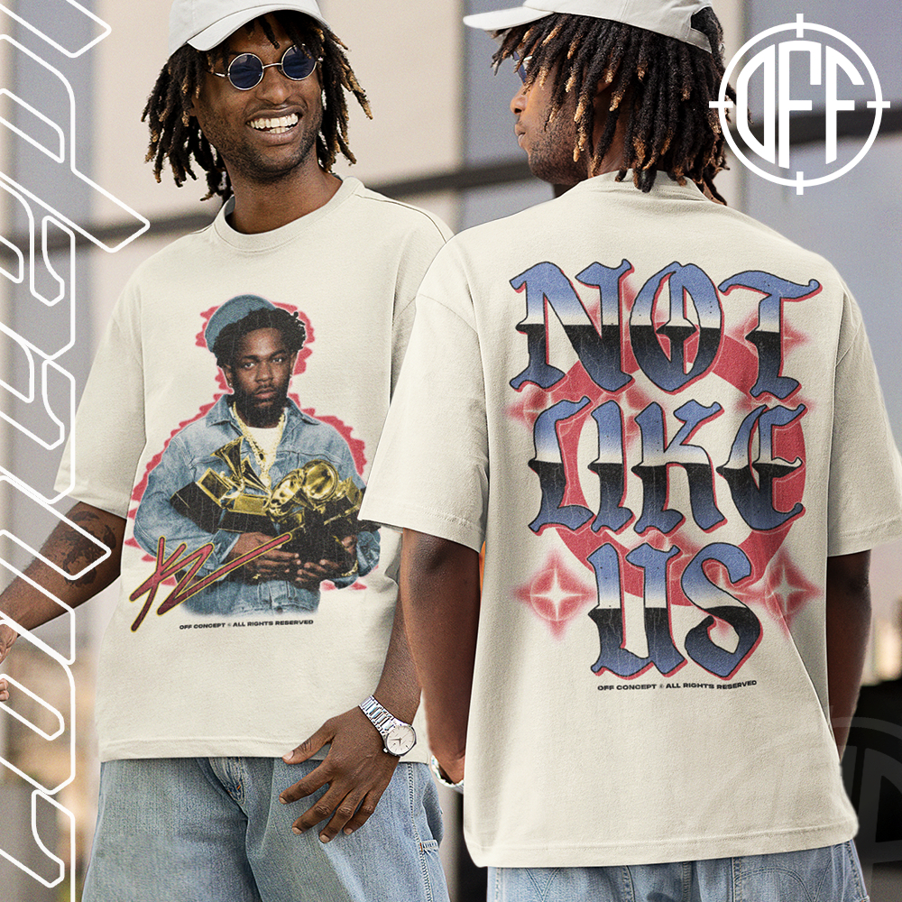 Camiseta Basica e OVERSIZED Kendrick Lamar Not Like Us C Halk