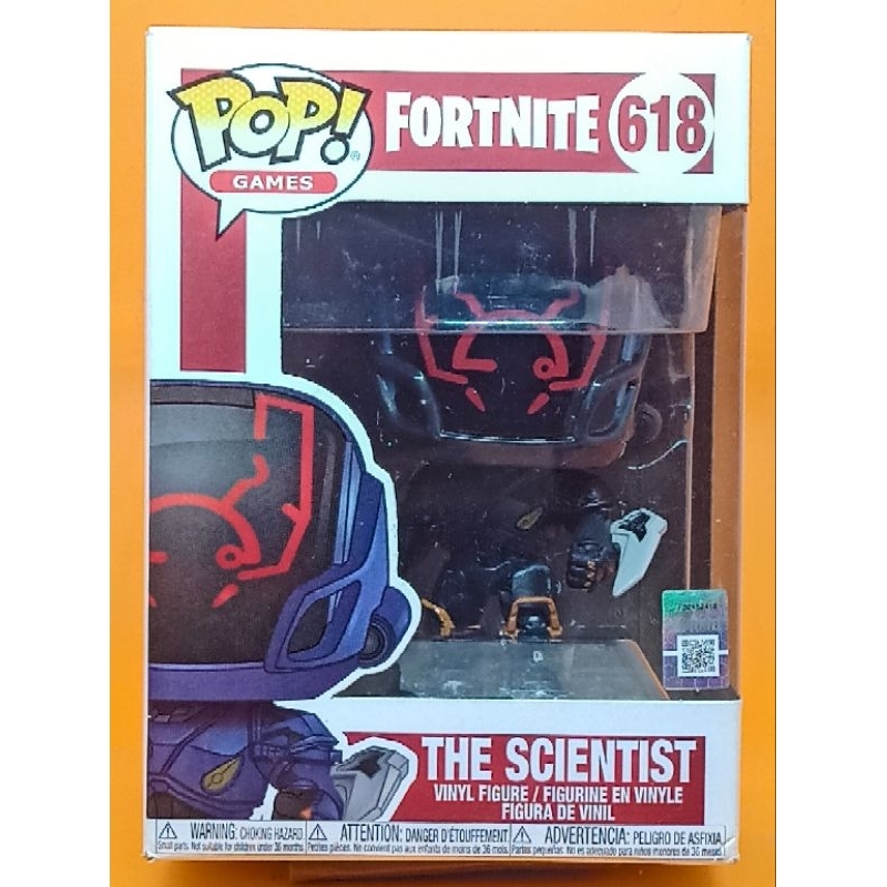 Funko Pocket Pop! The Scientist – Fortnite – Figura In Vinile Da 5 Cm – Portachiavi/Statuetta