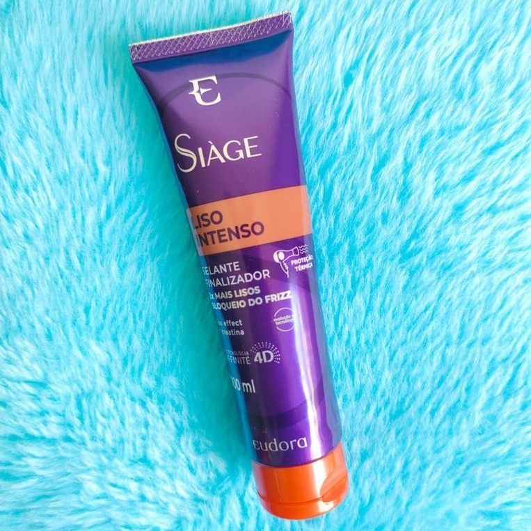 Leave in Siage Liso Intenso Eudora 100ml | Shopee Brasil
