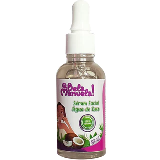 SÉRUM FACIAL ÁGUA DE COCO Q BELA MANUELA HIDRATAÇÃO E AÇÃO ANTIOXIDANTE
