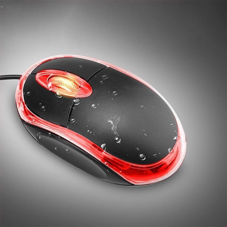 MOUSE COM FIO USB ML M01 1000dpi Óptico COM LUZ M01 | Shopee Brasil