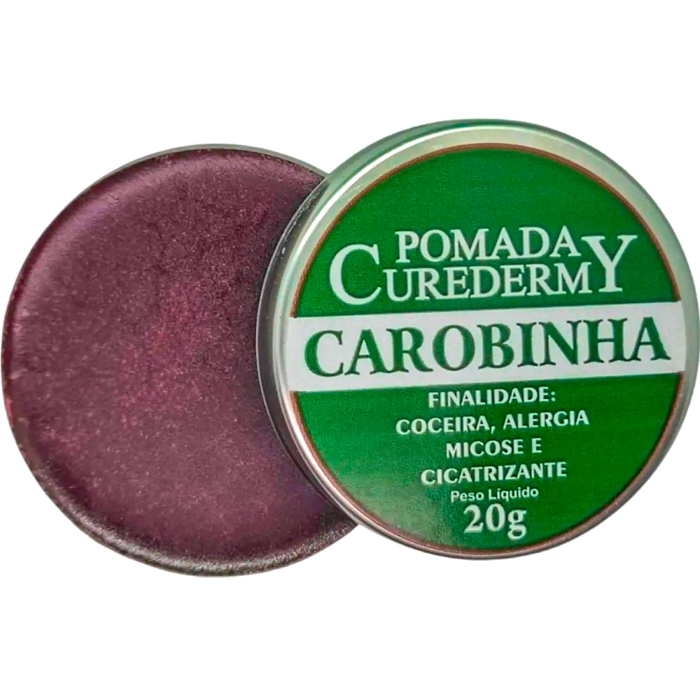 Pomada Carobinha Para Coceira Alergia Micose Ação Cicatrizante 20g ...
