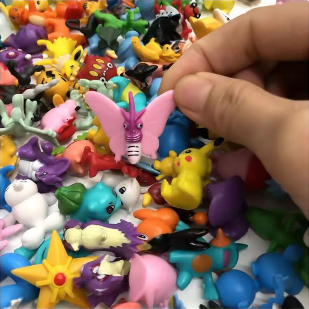 Pokemon Kit Bonecos Miniatura Sem Repetições Sortidos | Shopee Brasil