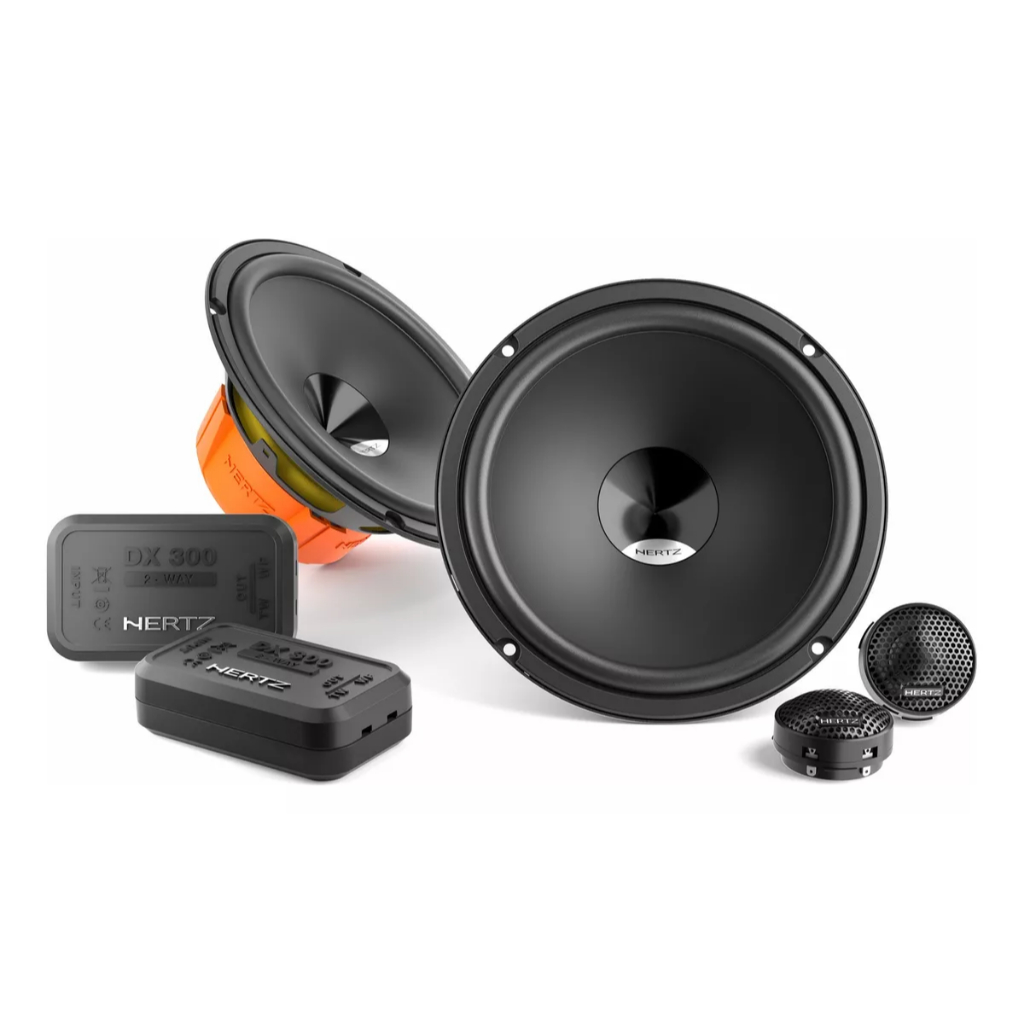 Kit 2 Vias Hertz Dsk 165.3 6 Polegadas 160w Rms alto falante Som