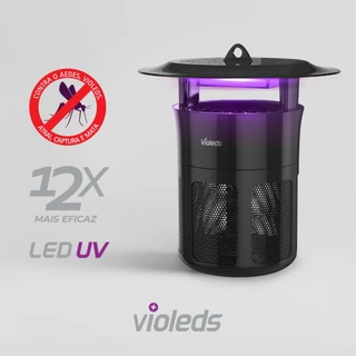 Armadilha Mata Mosquitos e Pernilongos Luz UV Violeds Bivolt para Ambientes Internos e Externos em Oferta na Shopee