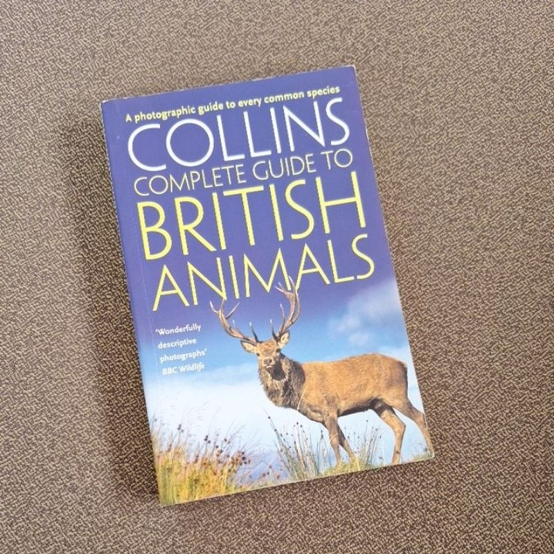 Livro Collins Complete Guide to British Animals | Shopee Brasil