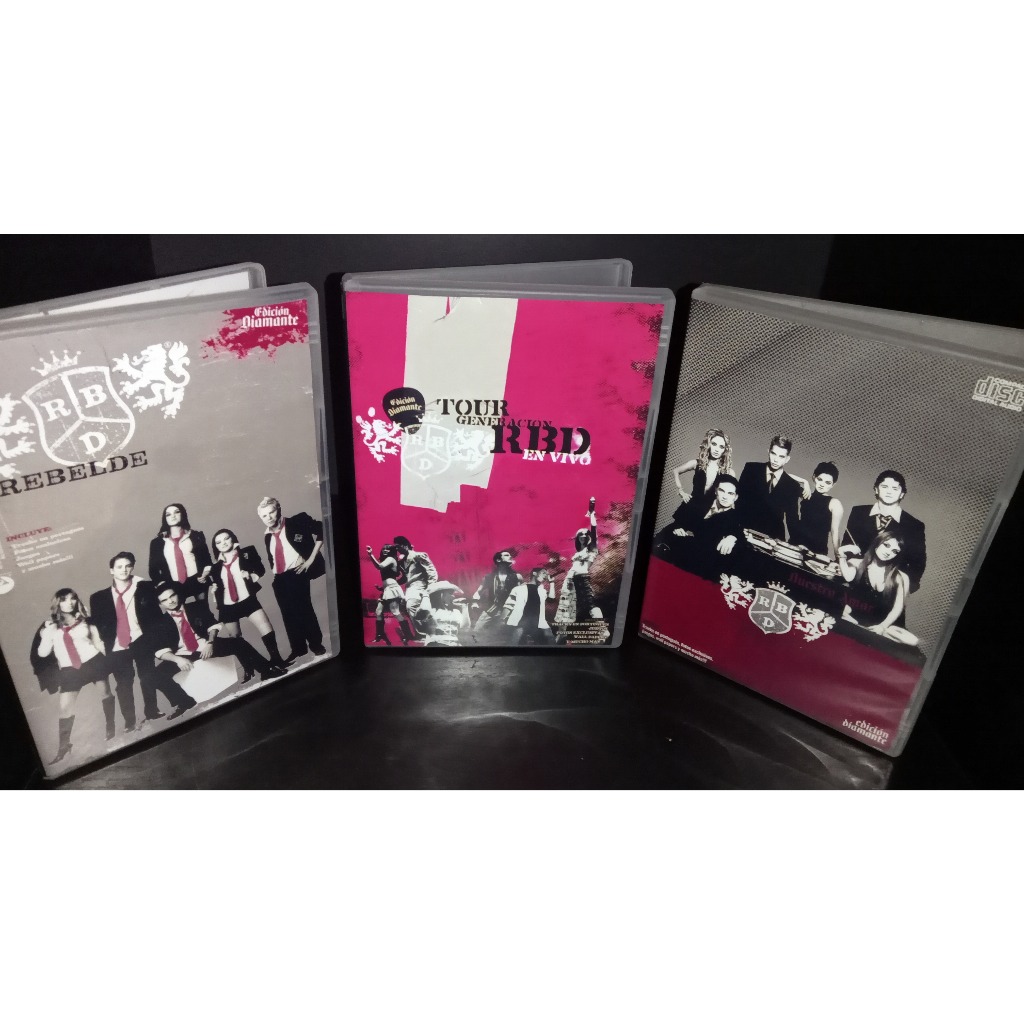 CD + CD-ROM RBD Rebelde, Tour Generación & Nuestro Amor Edición ...