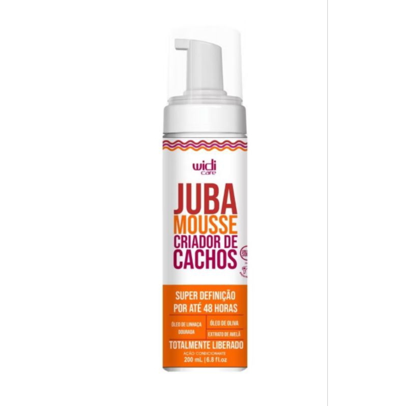 Mousse Finalizador Juba Mousse Criador De Cachos 200 ml | Shopee Brasil