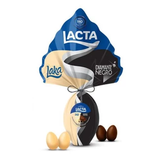 ovo de páscoa diamante negro 494g