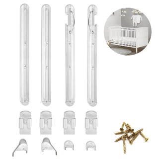 Kit Regulador Grade De Berço 25mm / 20mm (sobe E Desce) Menor Preço em Oferta na Shopee