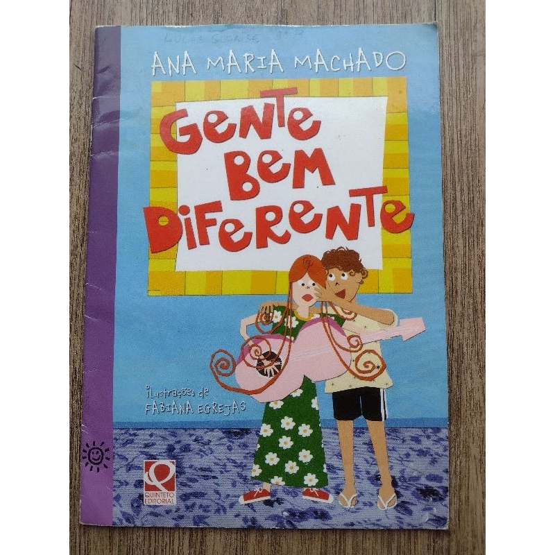Livro Infantil Gente bem diferente - Ana Maria Machado | Shopee Brasil