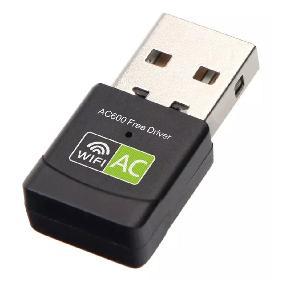 Adattatore USB WiFi Bluetooth da 600 Mbps Dual Band 2.4/5.8 Ghz Ricevore esterno wireless Dongle WiFi USB da 150 Mbps per PC portatile desktop  7