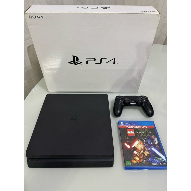 PS4 Slim 1TB playstation 4 play4 | Shopee Brasil