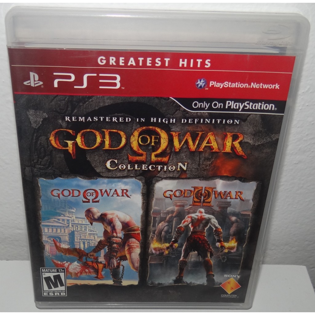 God of War Collection PS3 (Mídia Física/Original)