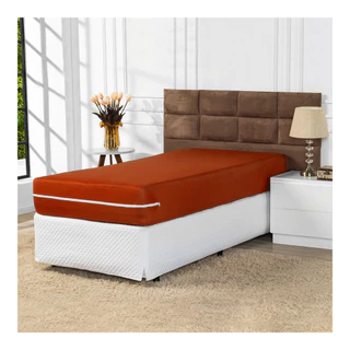 Kit 2 Capas Colchão Solteiro Malha Gel Com Zíper em Oferta na Shopee