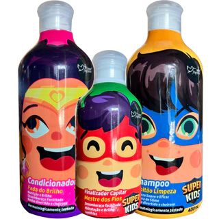 Kit Super Kids Capilar Suave Fragrance Hidratação Maciez e Cuidado