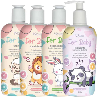 Kit For Kids Suave Fragrance Capilar Bebê Hidratação e maciez dos fios