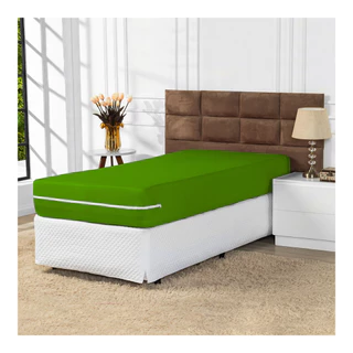 Capa Colchão Protetora De Solteiro Malha Gel Com Zíper em Oferta na Shopee