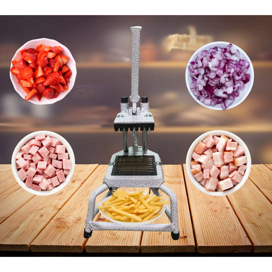 Picador de batata palito tripé frutas legumes reforçado em alumínio ...