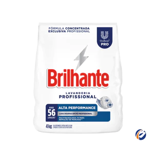 Lava Roupas em Pó Alta Performance 4kg Brilhante em Oferta na Shopee